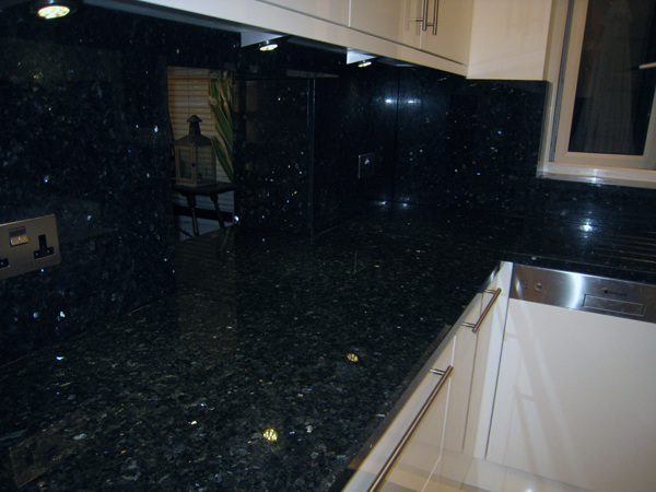Emerald Pearl Granite Kitchen Worktops
