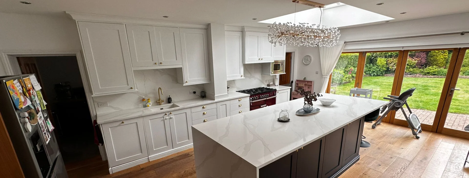 Belvedere Leather Granite Kitchen worktop